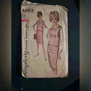 Vintage Simplicity Sewing Pattern